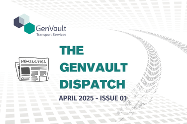 Genvault Transport Service Newsletter_The GenVault Dispatch April
