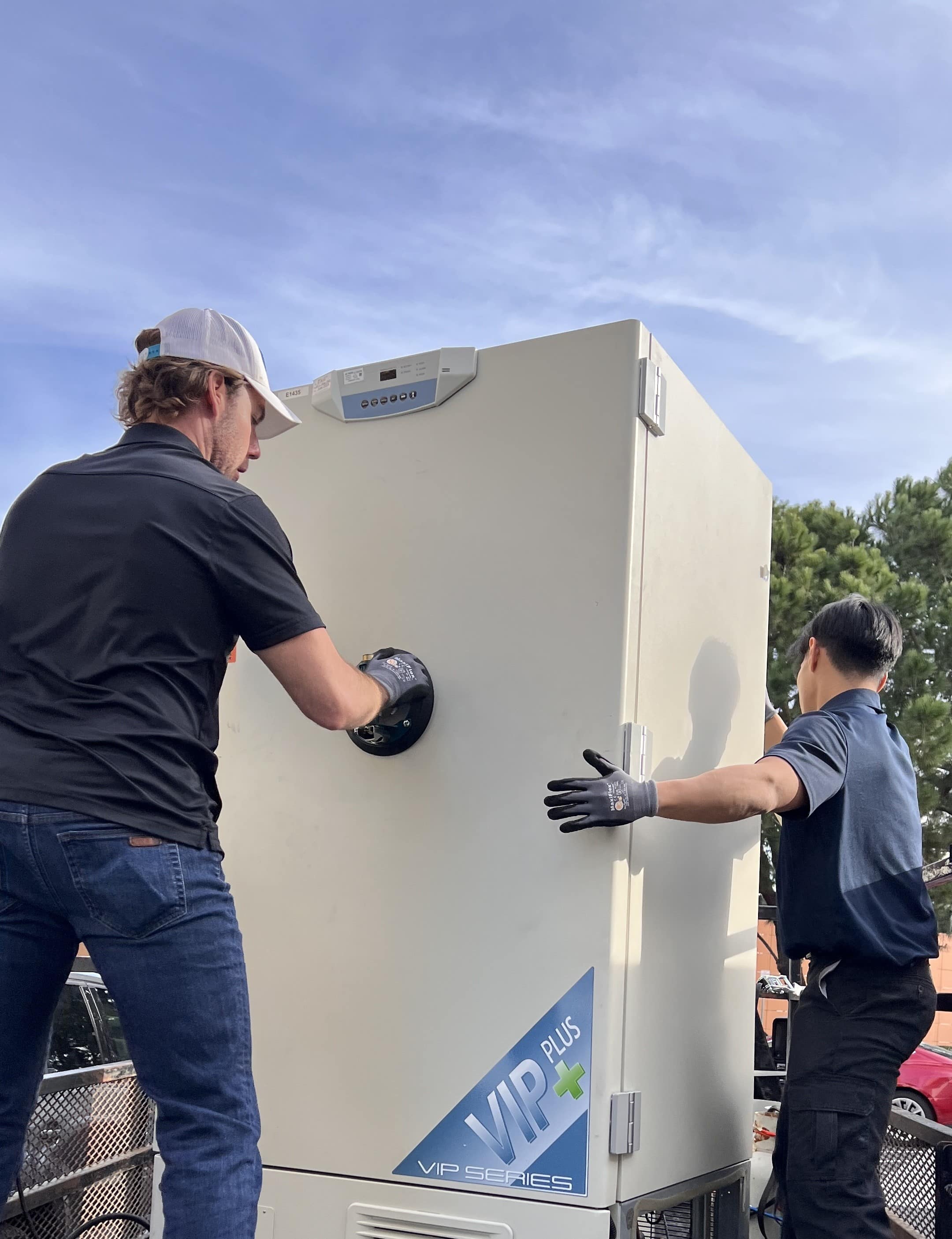  Lab Relocation Specialists Moving Freezer