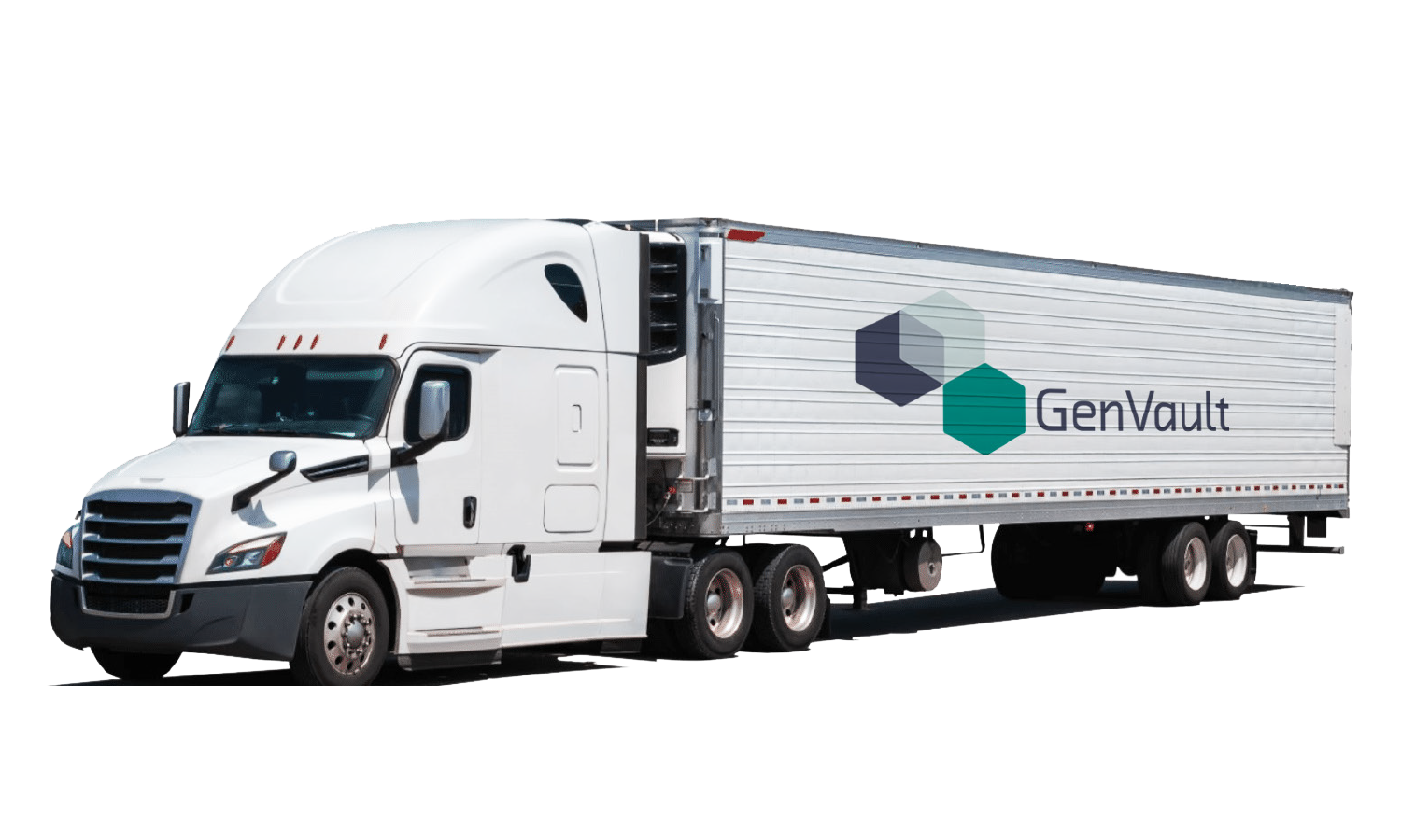 Transport White Modern Big,Rig Semi Truck