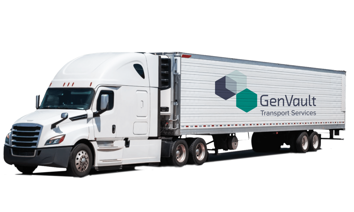 Transport White Modern Big,Rig Semi Truck