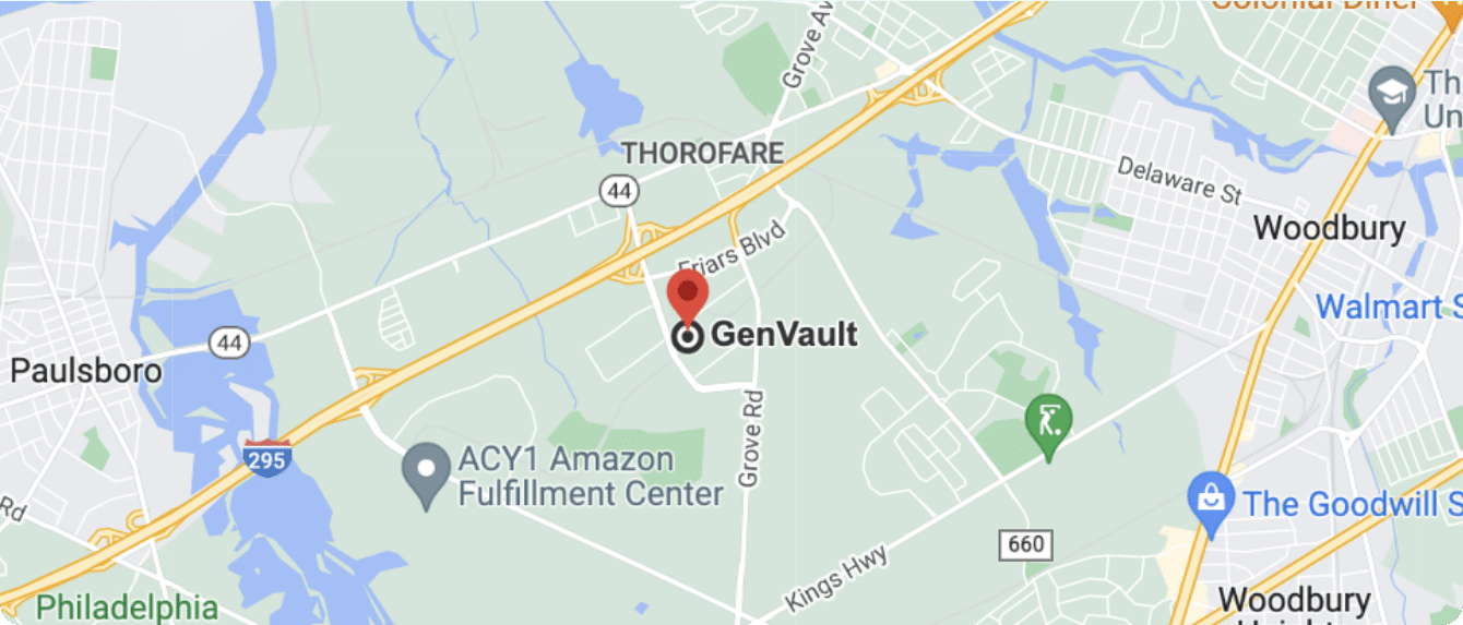 GenVault Map Mobile